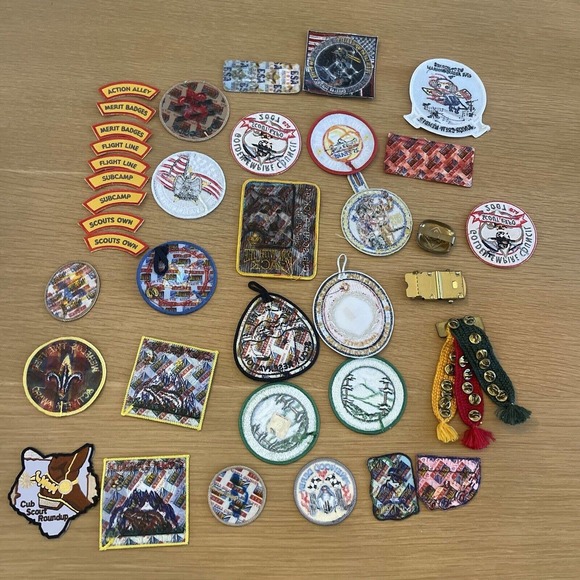 Vintage Boy Scouts of America Patch Pin Button Lot Bay Area Golden CA 2000s New - Picture 9 of 9